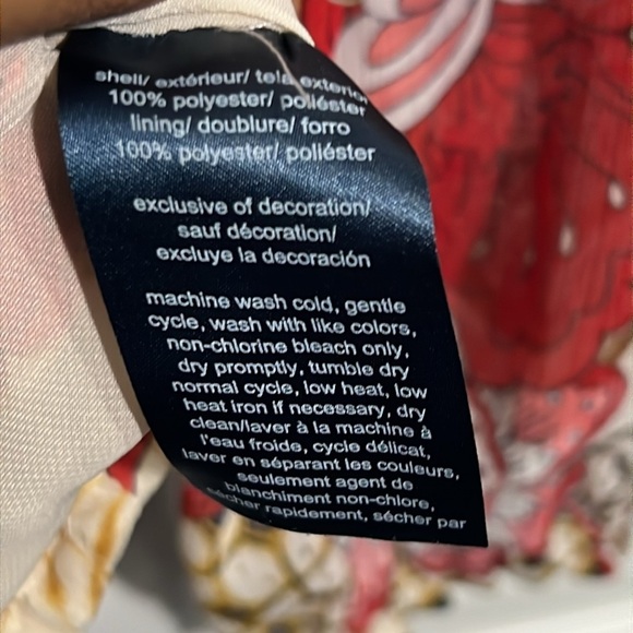 Tommy Hilfiger Women's Boho Floral Off-Shoulder Peasant Blouse. Size 2x. - Picture 6 of 8